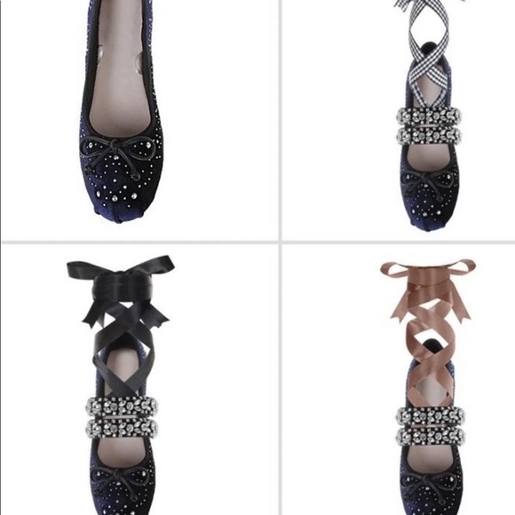 EUC!Jessica Buurman Exclusive Ballet Shoes Sz EU37 - Picture 4 of 12